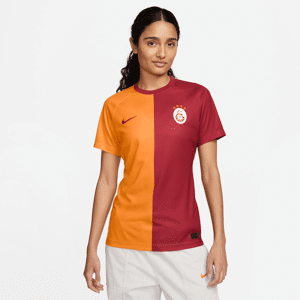 Galatasaray 2023/24 Home Nike Dri-FIT-fodboldtrøje med korte ærmer til kvinder - Orange Orange XS (EU 32-34)