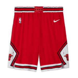 Chicago Bulls Icon Edition Nike NBA Swingman-shorts til mænd - rød rød M