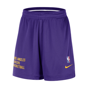 Los Angeles Lakers Nike NBA-shortsene i mesh til mænd - lilla lilla XXL