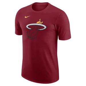 Miami Heat Essential Nike NBA-T-shirt til mænd - rød rød S