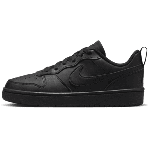 Nike Court Borough Low Recraft-sko til større børn - sort sort 36.5