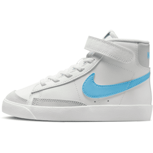 Nike Blazer Mid '77-sko til mindre børn - hvid hvid 28.5