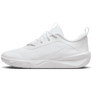 Nike Omni Multi-Court-sko til større børn (indendørs/bane) - hvid hvid 38.5