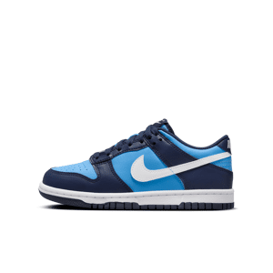 Nike Dunk Low-sko til større børn - blå blå 38.5