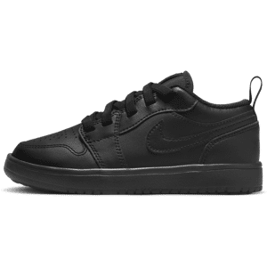 Jordan 1 Low Alt-sko til mindre børn - sort sort 33.5