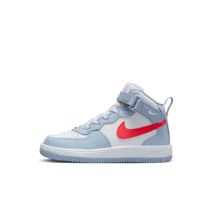 Nike Force 1 Mid EasyOn-sko til mindre børn - blå blå 29.5