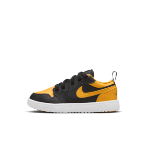 Jordan 1 Low Alt-sko til mindre børn - sort sort 29.5