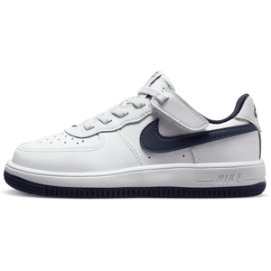 Nike Force 1 Low EasyOn-sko til mindre børn - hvid hvid 32