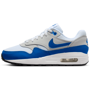 Nike Air Max 1-sko til større børn - hvid hvid 35.5