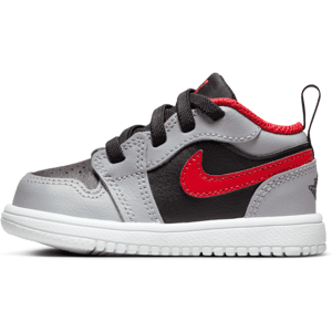 Jordan 1 Low Alt-sko til babyer/småbørn - sort sort 18.5