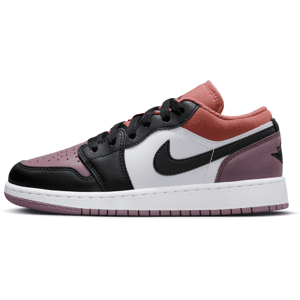 Air Jordan 1 Low SE-sko til større børn - hvid hvid 38.5