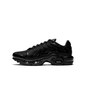 Nike Air Max Plus-sko til større børn - sort sort 35.5