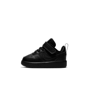 Nike Court Borough Low 2-sko til babyer/småbørn - sort sort 26