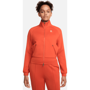 NikeCourt-tennisjakke med lynlås i fuld længde til kvinder - Orange Orange XL (EU 48-50)