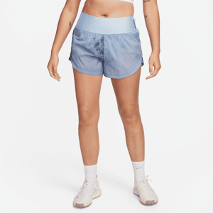 Nike Trail Repel-løbeshorts (7,5 cm) med mellemhøj talje og indershorts til kvinder - blå blå S (EU 36-38)