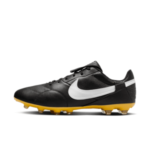 NikePremier 3 Low-Top-fodboldstøvler til græs - sort sort 47.5