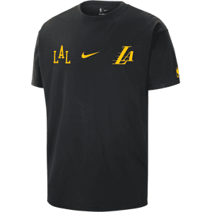 Los Angeles Lakers Courtside 2023/24 City Edition – Nike NBA Courtside Max90-T-Shirt til mænd - sort sort M