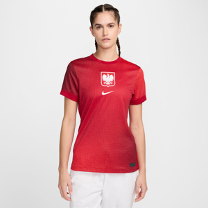 Polen 2024/25 Stadium Away Nike Dri-FIT Replica-fodboldtrøje til kvinder - rød rød XL (EU 48-50)