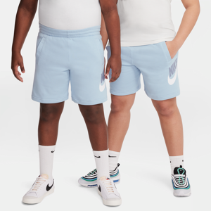 Nike Sportswear Club Fleece-shorts i french terry til større børn (udvidet størrelse) - blå blå L+