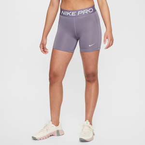 Nike Pro Leak Protection: Dri-FIT-menstruationsshorts til piger - lilla lilla M