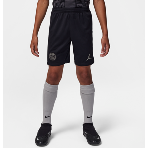 Paris Saint-Germain 2023/24 Stadium Third Nike Dri-FIT-fodboldshorts til større børn - sort sort M