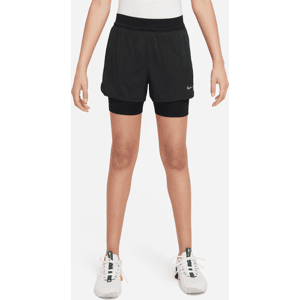 Nike Dri-FIT ADV-shorts til større børn (piger) - sort sort L