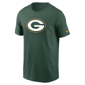 Nike Essential NFL Green Bay Packers Logo-T-shirt til større børn (drenge) - grøn grøn L