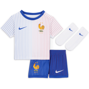 FFF 2024 Stadium Away Nike Football Replica-sæt i tre dele til babyer/småbørn - hvid hvid 18-24M