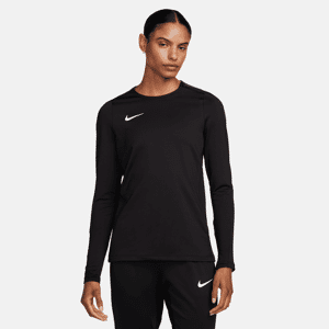 Strike Nike Dri-FIT-fodboldtrøje med rund hals til kvinder - sort sort L (EU 44-46)