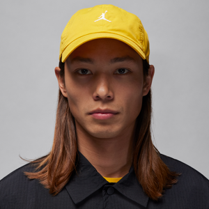 Justerbar, ustruktureret Jordan Club Cap-kasket - gul gul L/XL