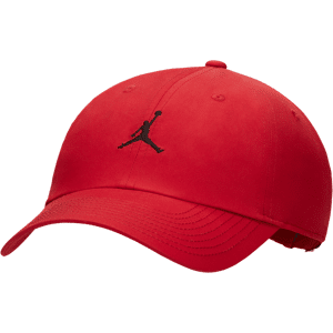 Justerbar, ustruktureret Jordan Club Cap-kasket - rød rød L/XL