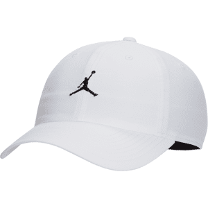 Justerbar, ustruktureret Jordan Club Cap-kasket - hvid hvid L/XL