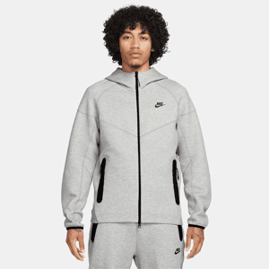 Nike Sportswear Tech Fleece Windrunner-hættetrøje med lynlås til mænd - grå grå M