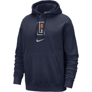 LA Clippers Club Fleece City Edition Nike NBA-pullover-hættetrøje til mænd - blå blå M