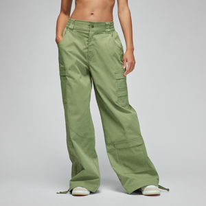 Jordan Chicago-bukser i kraftigt materiale til kvinder - grøn grøn XS (EU 32-34)