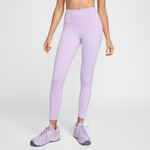 Højtaljede Nike One-7/8-leggings - lilla lilla XS (EU 32-34)