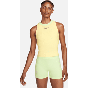 NikeCourt Slam Dri-FIT-tennistanktop til kvinder - gul gul XL (EU 48-50)