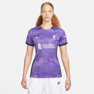 Liverpool FC 2023/24 Stadium Third Nike Dri-FIT-fodboldtrøje til kvinder - lilla lilla S (EU 36-38)