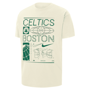 Boston Celtics Nike NBA Max90-T-shirt til mænd - hvid hvid XXL
