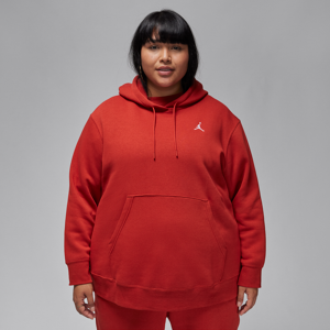 Jordan Brooklyn Fleece-hættetrøje til kvinder (plus size) - rød rød 2X