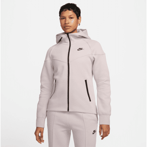 Nike Sportswear Tech Fleece Windrunner–hættetrøje med lynlås til kvinder - lilla lilla XXL (EU 52-54)