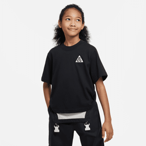 Nike ACG-T-shirt til større børn (piger) - sort sort S