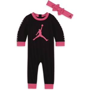 Jordan Holiday Shine Gliter-heldragt til babyer (3-6 M) - sort sort 9-12M