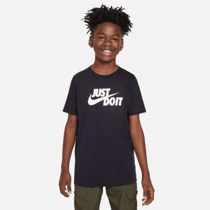 Nike Sportswear-T-shirt til større børn - sort sort S