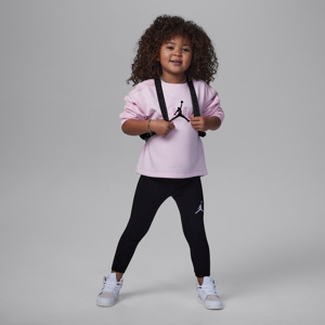 Jordan Soft Touch Mixed Crew-leggingssæt med to dele til mindre børn - sort sort 4