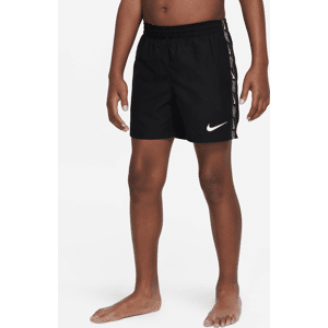 Nike-Volley-badeshorts (10 cm) til større børn (drenge) - sort sort XS