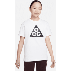 Nike ACG-T-shirt til større børn - hvid hvid S