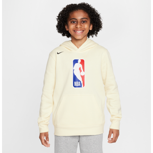 Team 31 Club Fleece Nike NBA-hættetrøje til større børn - brun brun XL