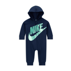 Nike-heldragt med fuld lynlås til babyer (0-12 mdr.) - blå blå 6-9M