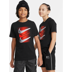 Nike Sportswear-T-shirt til større børn - sort sort M